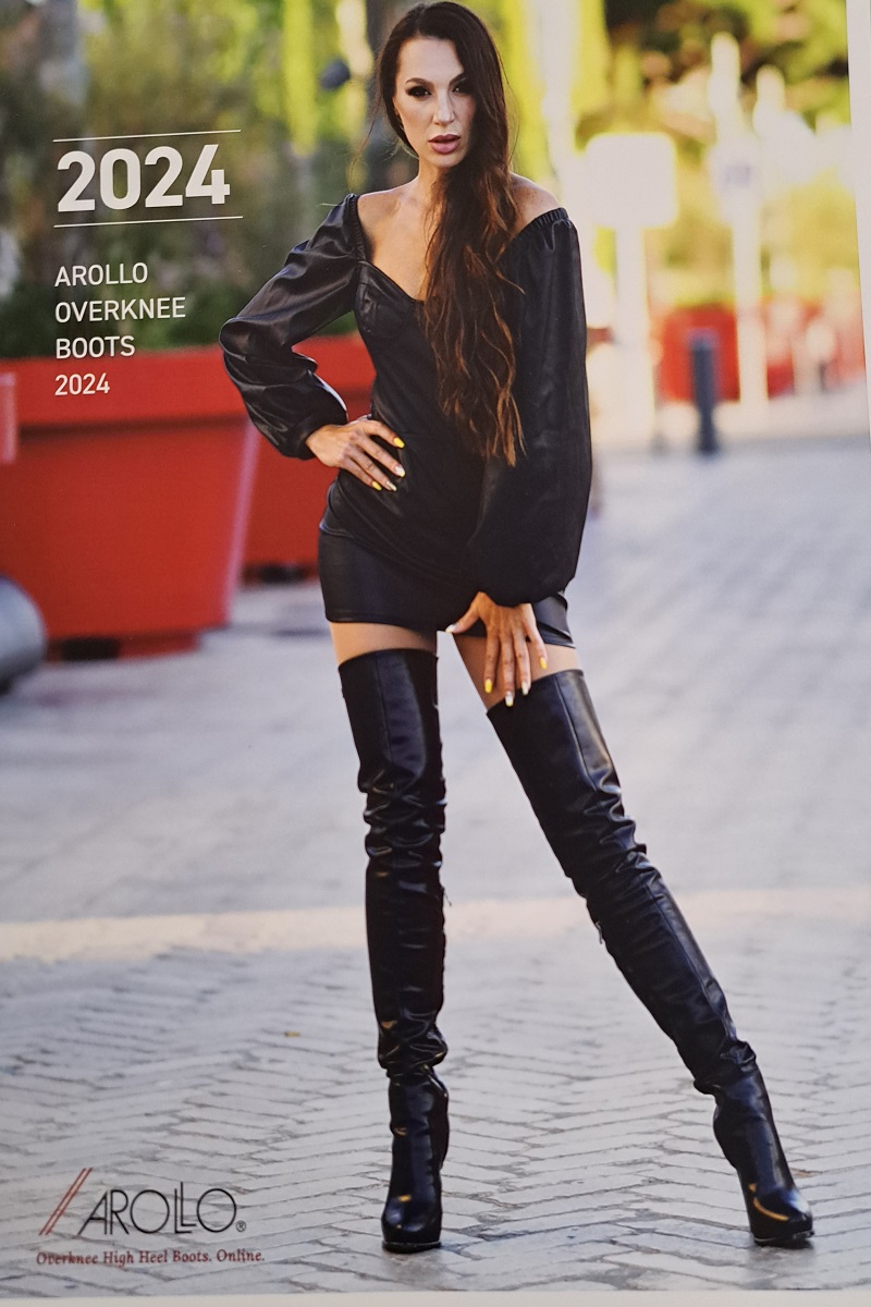 Arollo-Overknees on X: The new AROLLO Boots Calendar 2018 now