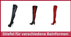 Stiefel für die verschiedensten Beinformen von Arollo