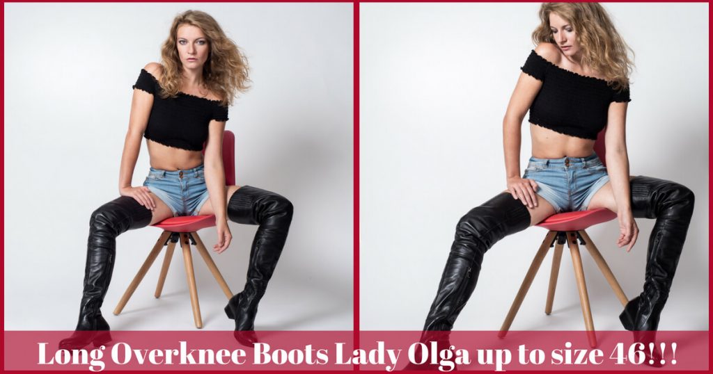 Lady Olga Overknee Boots up to Size 46