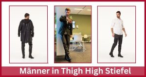 Männer in Arollo Thigh High Stiefel