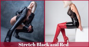 Stretch Black and Red