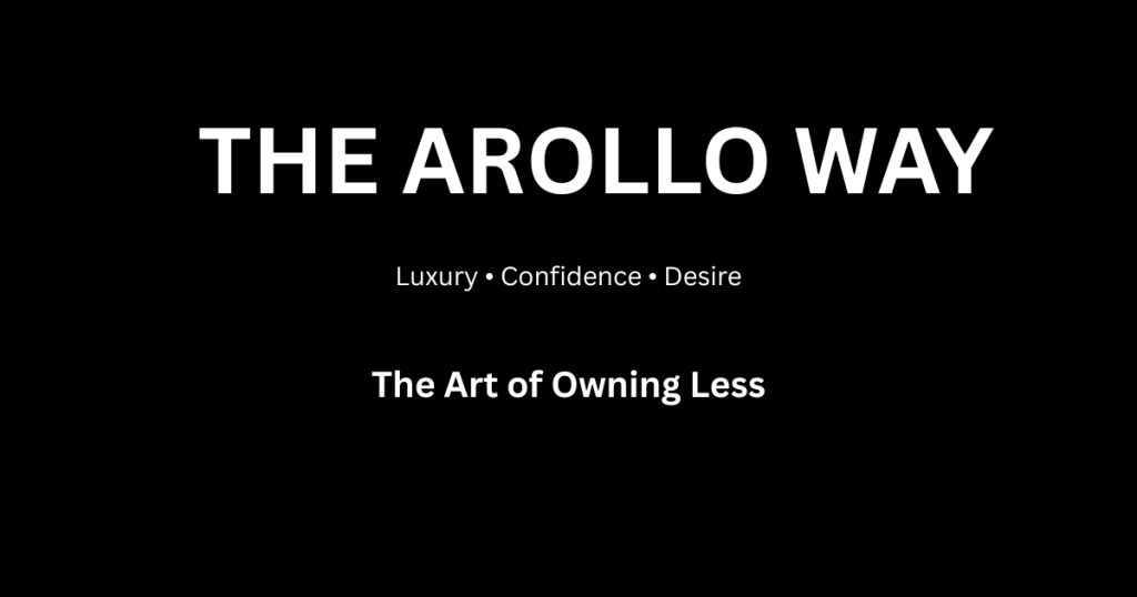 the art of owning less