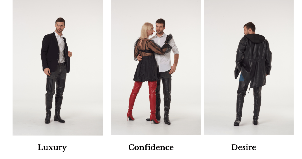 Luxury, Confidence, Desire