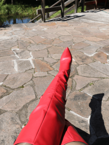 there is no hurry when you are wearing Arollo Boots